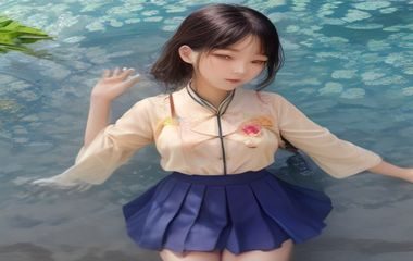 夏美酱福利姬和服主题限定内容，传统日式服饰搭配现代摄影构图，色调典雅